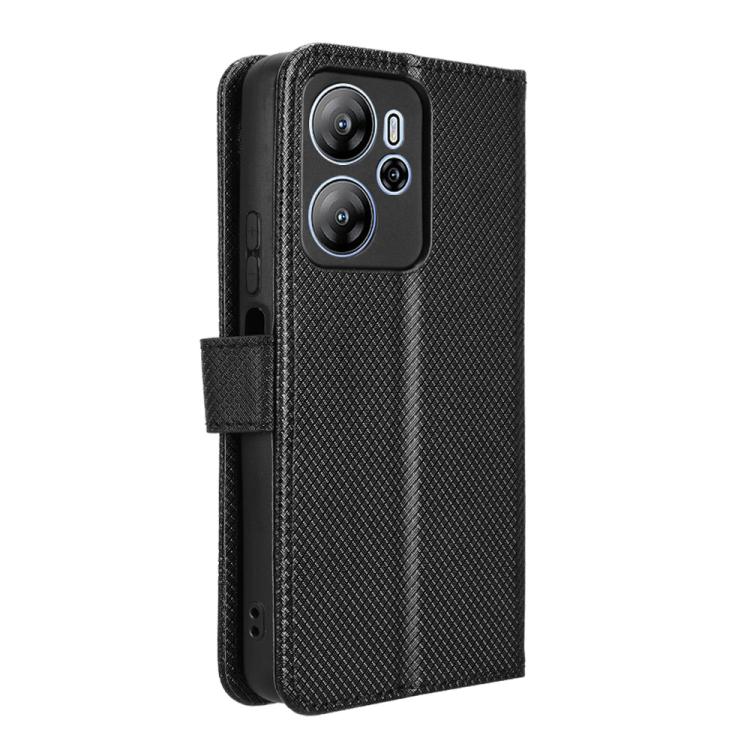 For Blackview Oscal Tiger 13 Diamond Texture Leather Phone Case