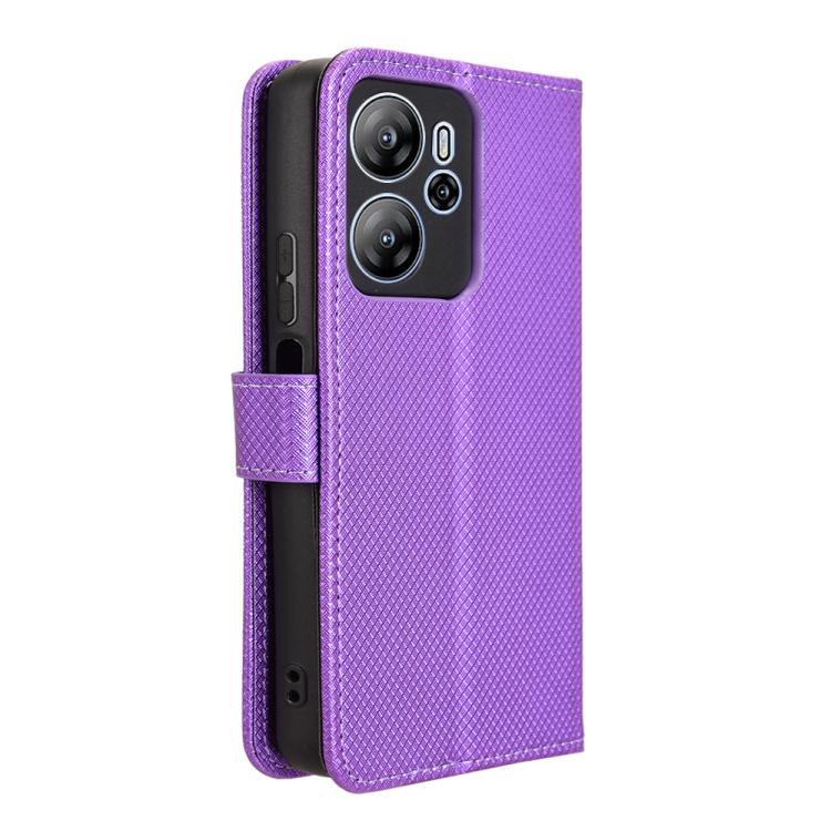 For Blackview Oscal Tiger 13 Diamond Texture Leather Phone Case