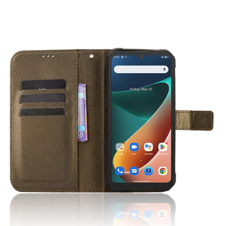 For Blackview BV5300 / BV5300 Pro Diamond Texture Leather Phone Case