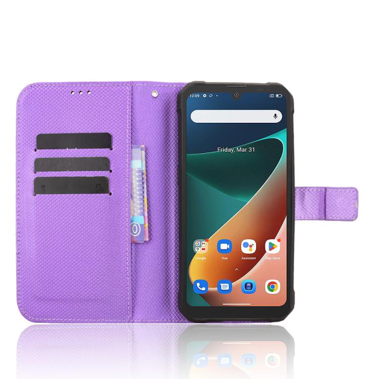 For Blackview BV5300 / BV5300 Pro Diamond Texture Leather Phone Case