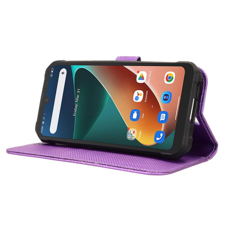 For Blackview BV5300 / BV5300 Pro Diamond Texture Leather Phone Case
