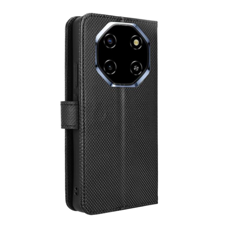 For Blackview SHARK 6 Diamond Texture Leather Phone Case