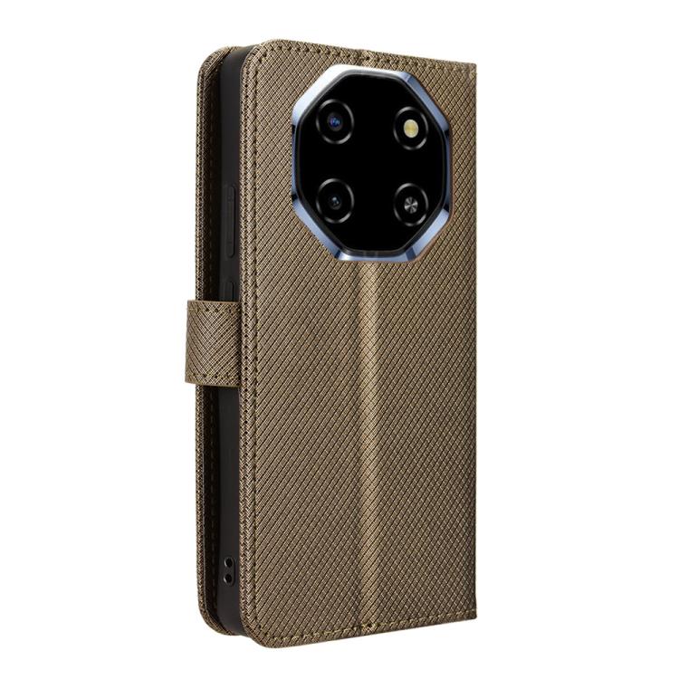 For Blackview SHARK 6 Diamond Texture Leather Phone Case