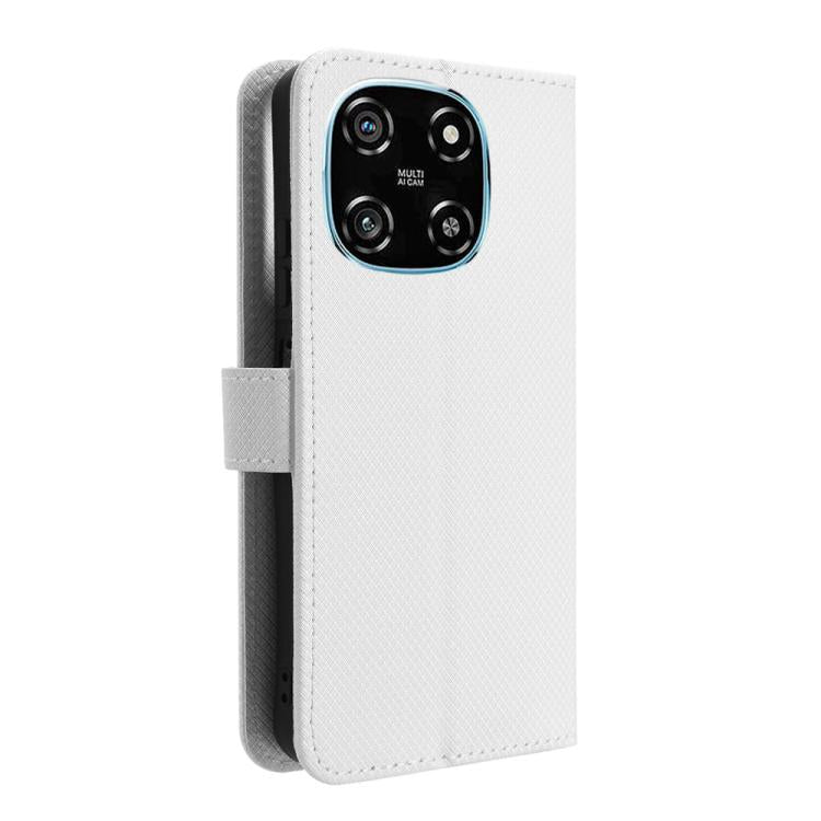 For Blackview COLOR 6 Diamond Texture Leather Phone Case