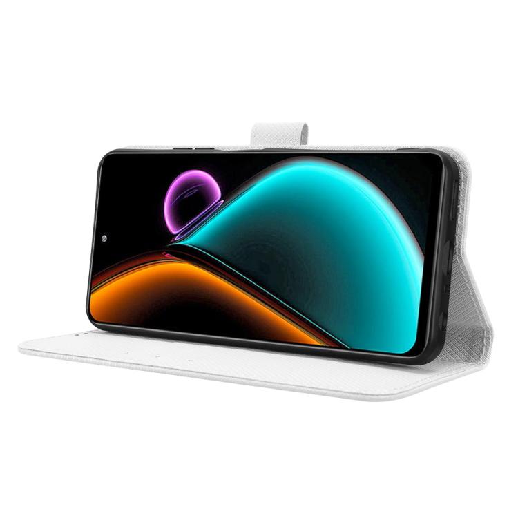 For Blackview COLOR 6 Diamond Texture Leather Phone Case