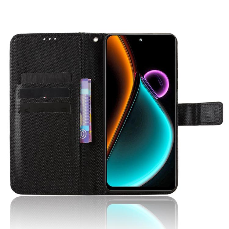 For Blackview COLOR 6 Diamond Texture Leather Phone Case