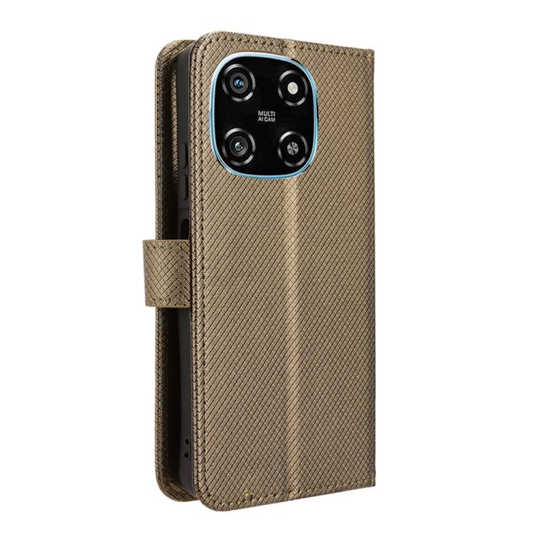 For Blackview COLOR 6 Diamond Texture Leather Phone Case