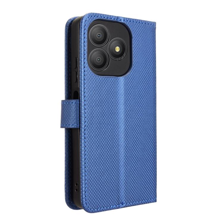 For Blackview Wave 9C Diamond Texture Leather Phone Case