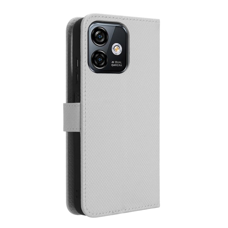 For Ulefone Note 16 Pro Diamond Texture Leather Phone Case