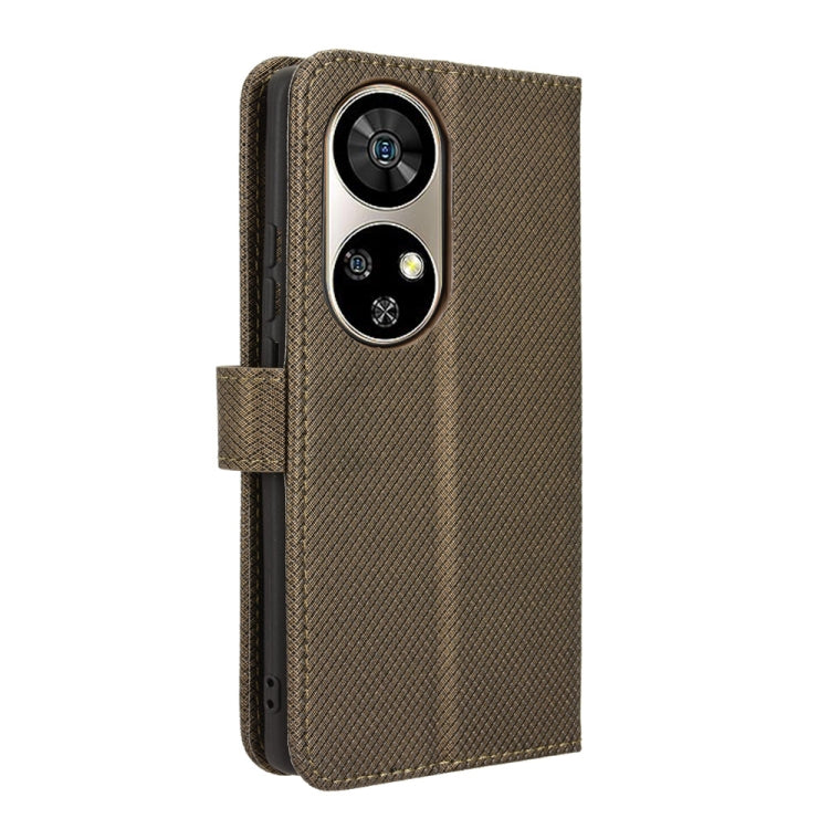 For Ulefone Note 17 Pro Diamond Texture Leather Phone Case