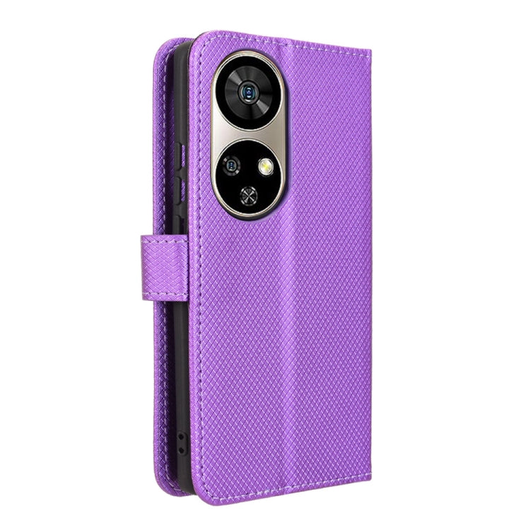 For Ulefone Note 17 Pro Diamond Texture Leather Phone Case