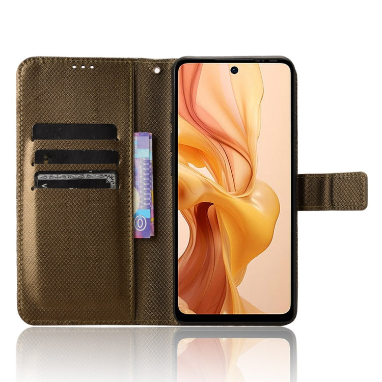 For Ulefone Note 18 Ultra Diamond Texture Leather Phone Case