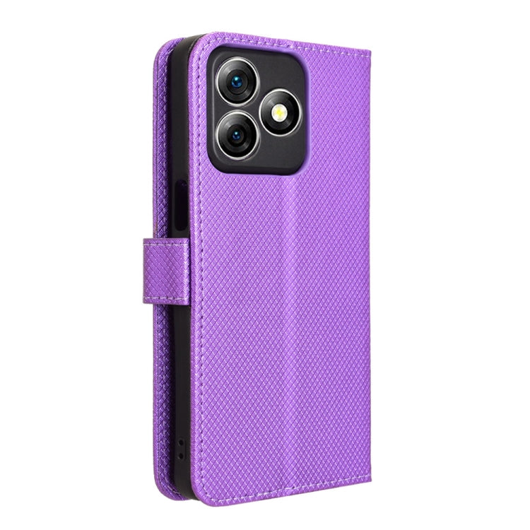 For Ulefone Note 18 Ultra Diamond Texture Leather Phone Case