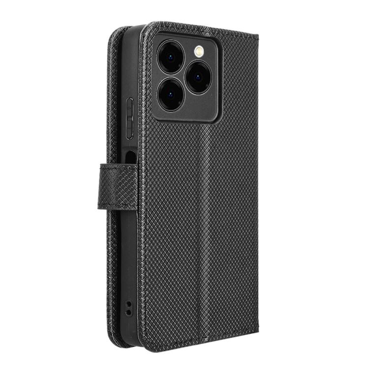 For Ulefone Note 20 Pro Diamond Texture Leather Phone Case
