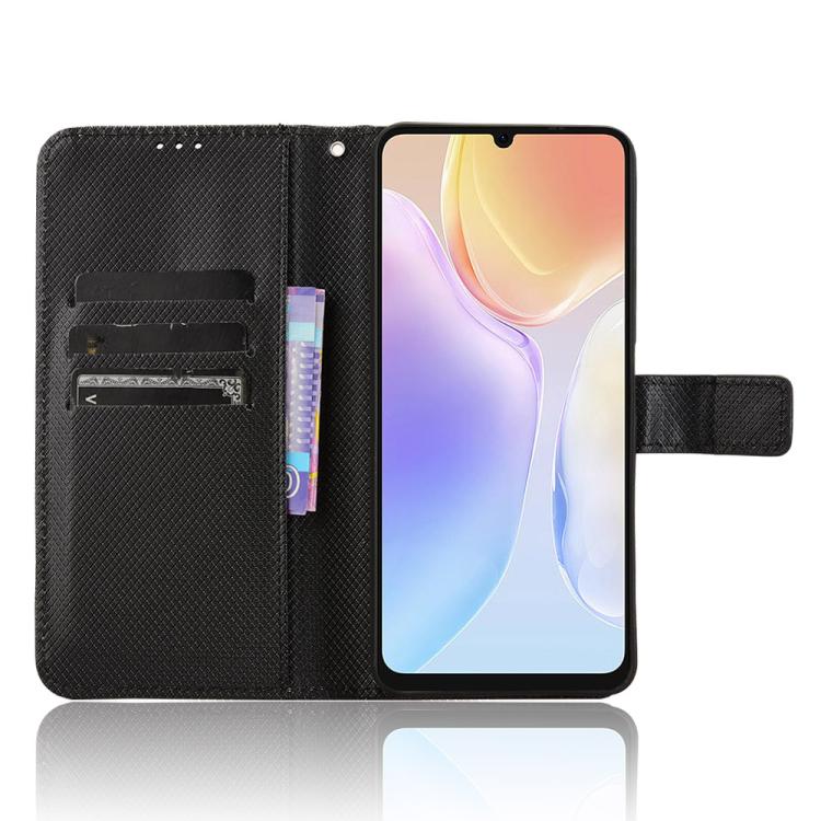 For Ulefone Note 20 Pro Diamond Texture Leather Phone Case