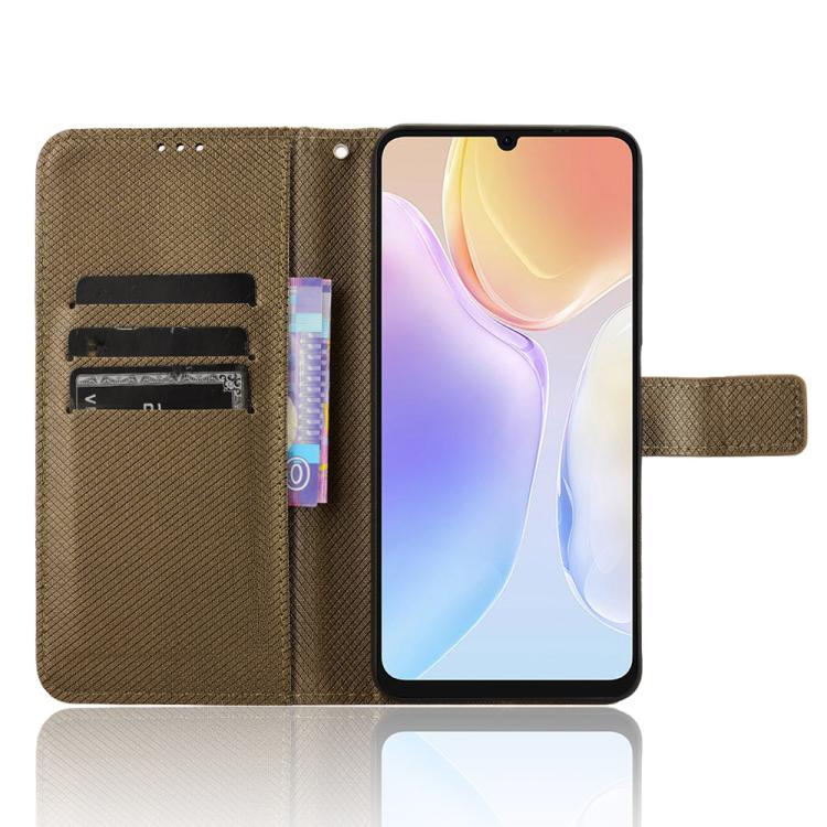 For Ulefone Note 20 Pro Diamond Texture Leather Phone Case