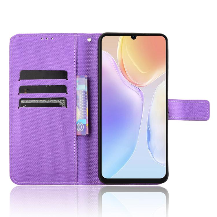 For Ulefone Note 20 Pro Diamond Texture Leather Phone Case