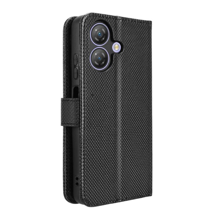 For Ulefone Note 21 Diamond Texture Leather Phone Case
