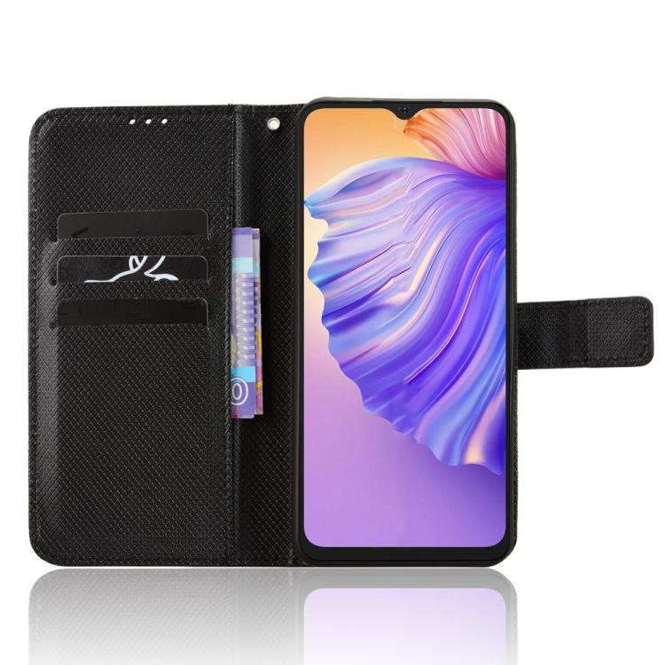 For Ulefone Note 21 Diamond Texture Leather Phone Case