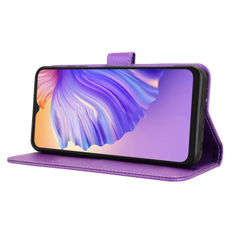 For Ulefone Note 21 Diamond Texture Leather Phone Case