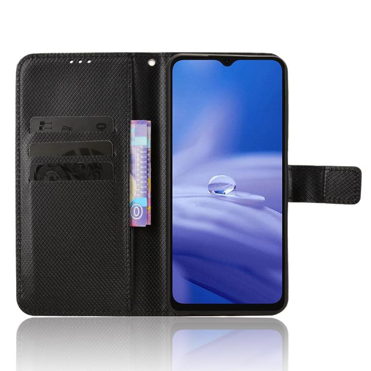 For Ulefone Note 19 Diamond Texture Leather Phone Case