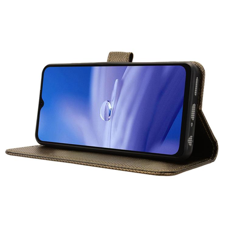 For Ulefone Note 19 Diamond Texture Leather Phone Case