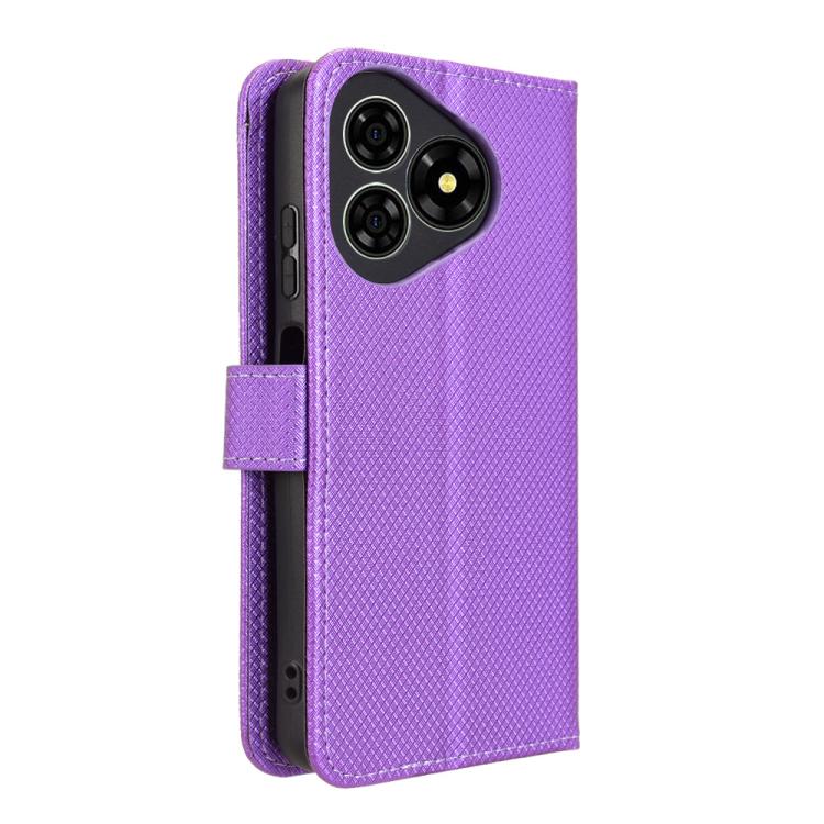 For Ulefone Note 19 Diamond Texture Leather Phone Case