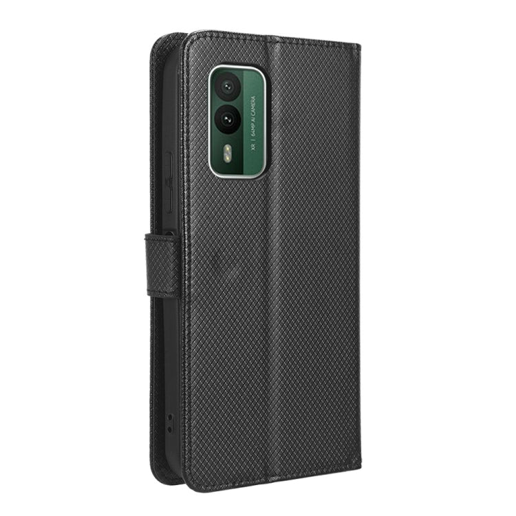 For Nokia XR21 Diamond Texture Leather Phone Case