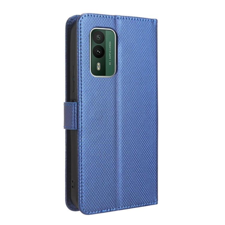 For Nokia XR21 Diamond Texture Leather Phone Case