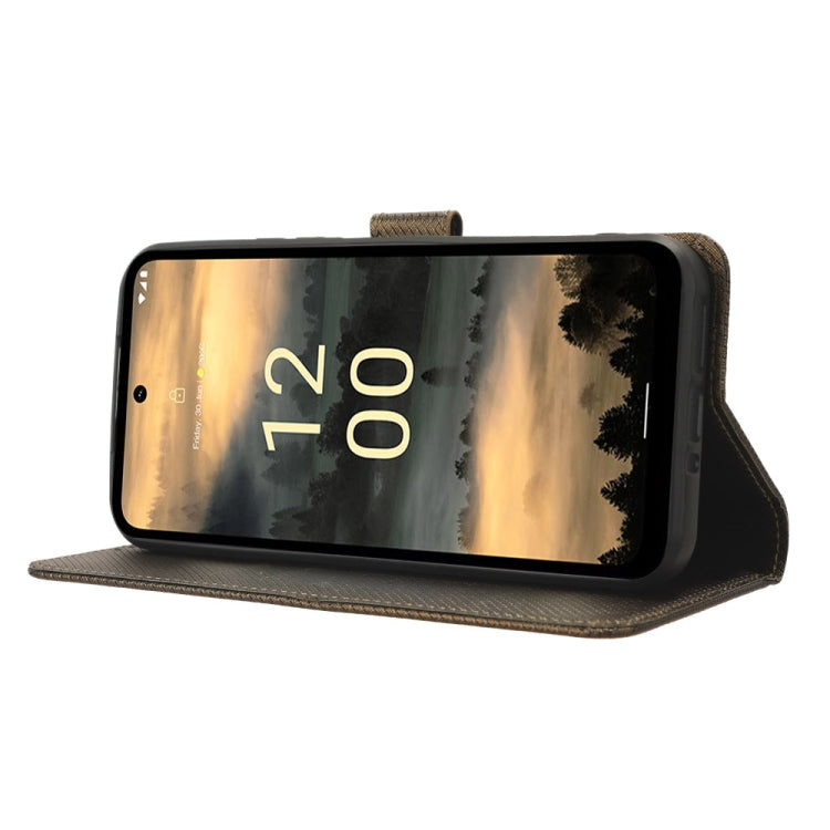 For Nokia XR21 Diamond Texture Leather Phone Case