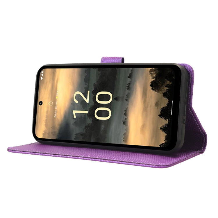 For Nokia XR21 Diamond Texture Leather Phone Case