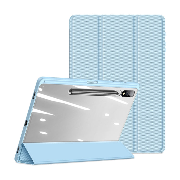 For Samsung Galaxy Tab S10+ DUX DUCIS TOBY Series Antiskid Leather Tablet Case with Sleep / Wake-up Function