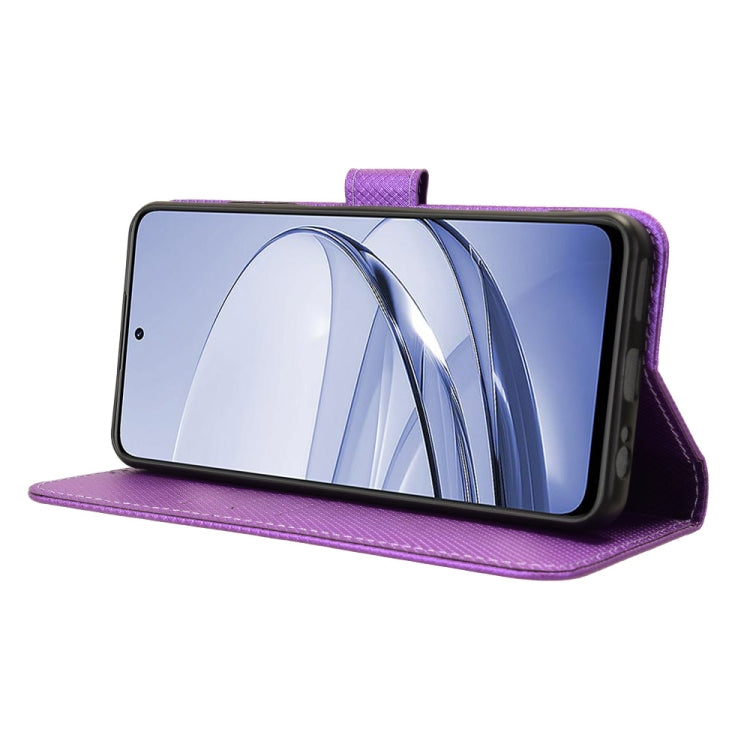 For ZTE Blade V60 / Axon 60 4G Diamond Texture Leather Phone Case