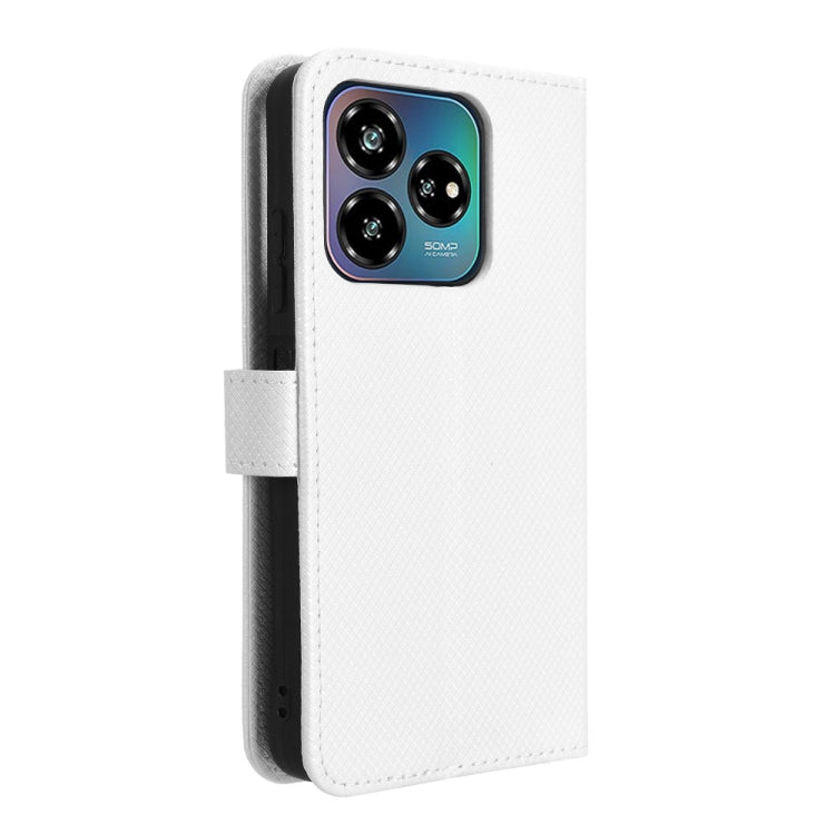 For ZTE Axon 60 Lite / Blade V60 Vita Diamond Texture Leather Phone Case