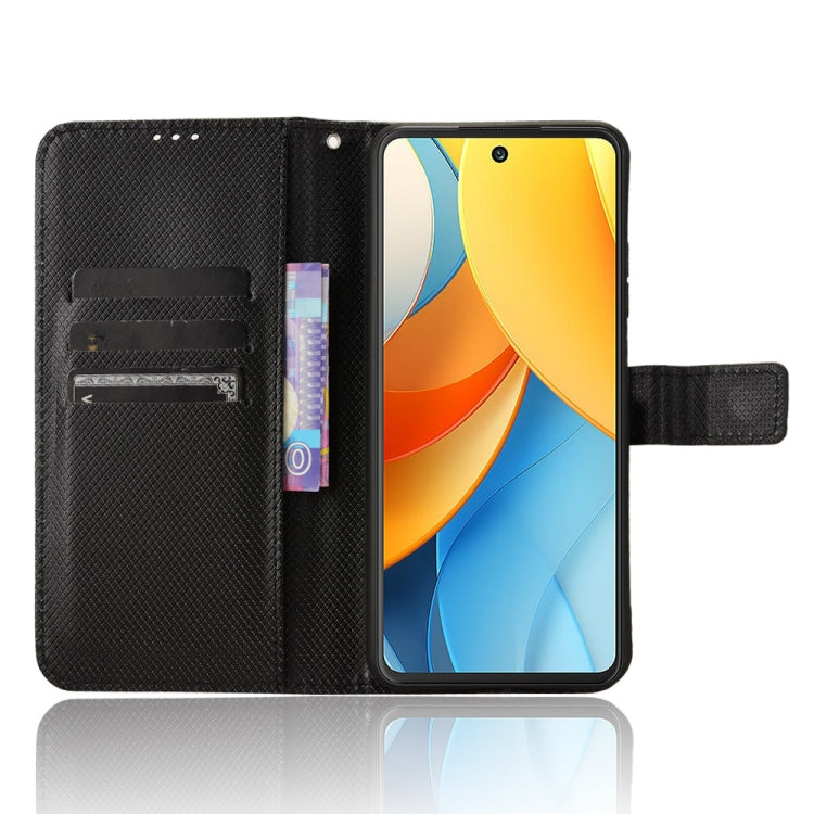 For ZTE Axon 60 Lite / Blade V60 Vita Diamond Texture Leather Phone Case