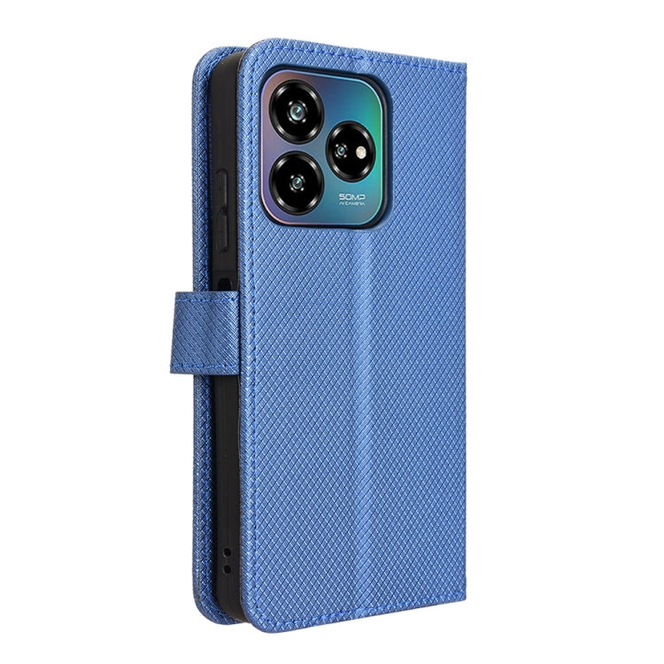 For ZTE Axon 60 Lite / Blade V60 Vita Diamond Texture Leather Phone Case