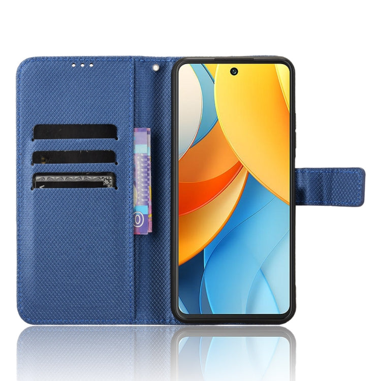 For ZTE Axon 60 Lite / Blade V60 Vita Diamond Texture Leather Phone Case