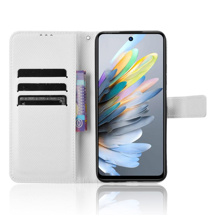 For ZTE Blade A75 4G Diamond Texture Leather Phone Case