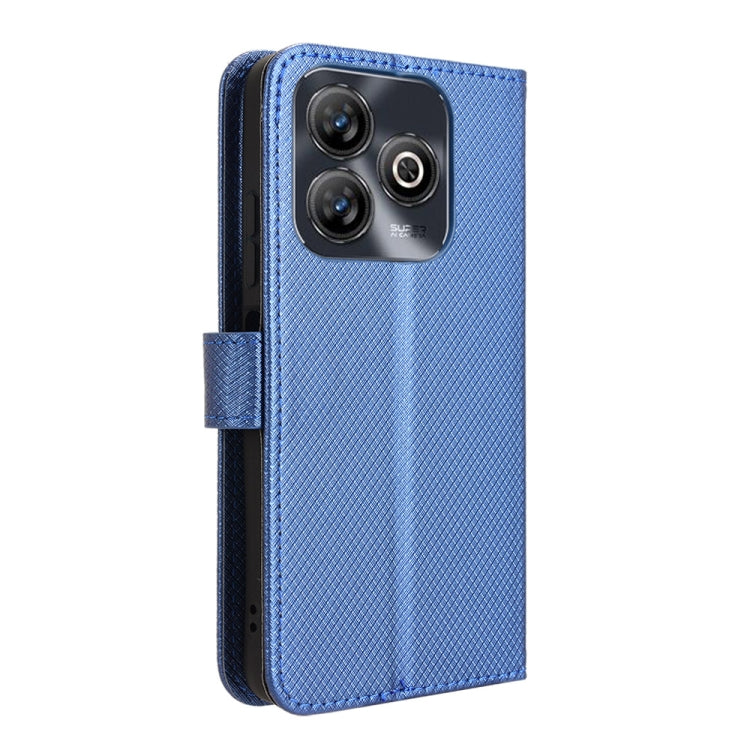 For ZTE Blade A75 4G Diamond Texture Leather Phone Case