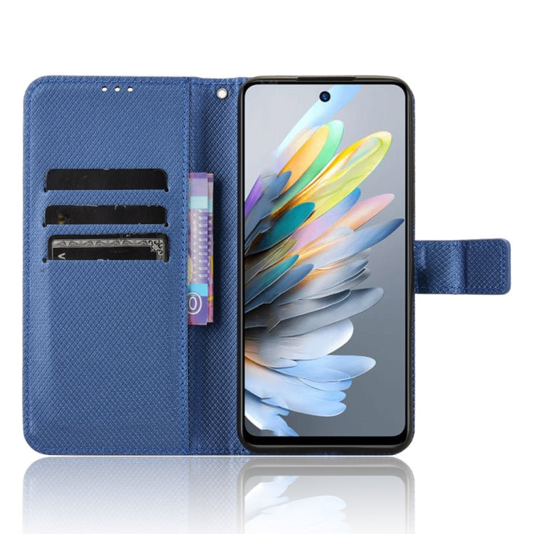 For ZTE Blade A75 4G Diamond Texture Leather Phone Case