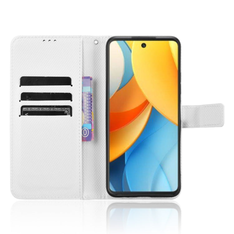 For ZTE Blade V60 Design Diamond Texture Leather Phone Case
