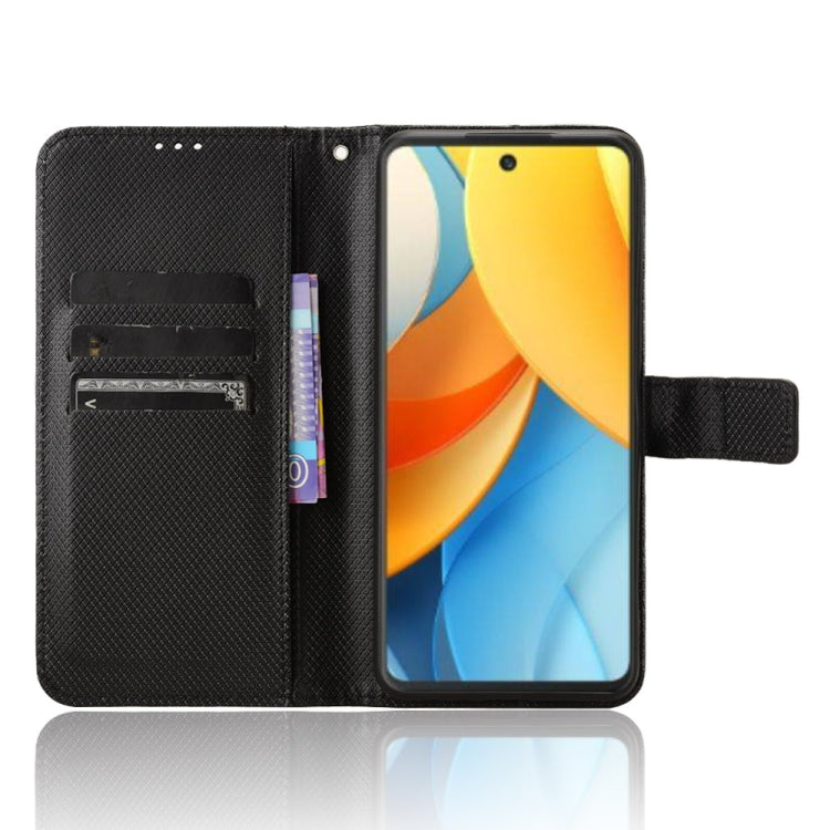 For ZTE Blade V60 Design Diamond Texture Leather Phone Case
