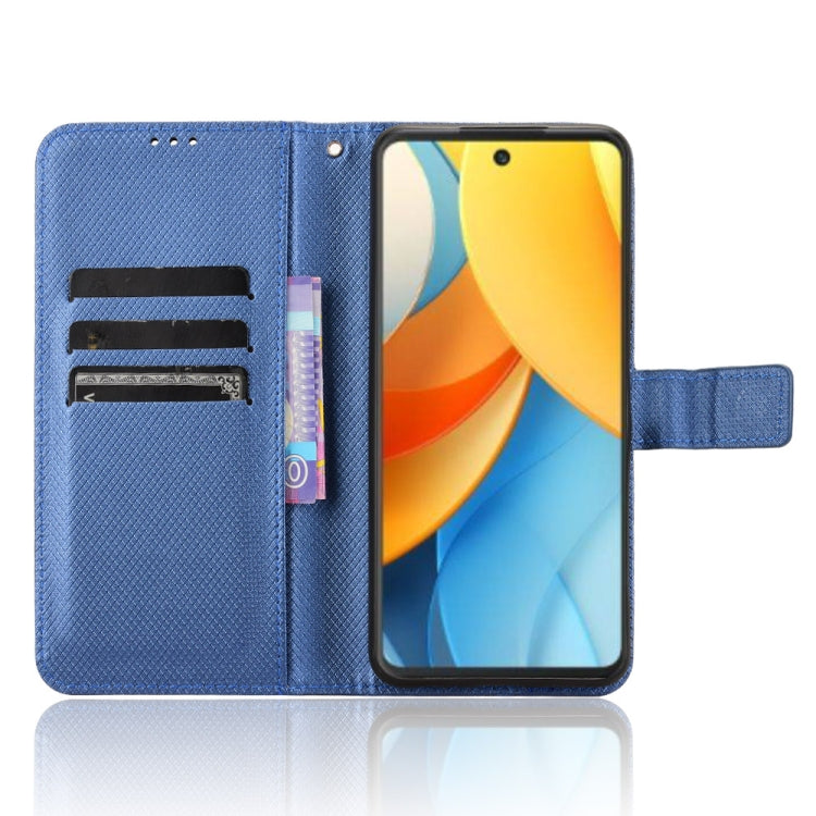For ZTE Blade V60 Design Diamond Texture Leather Phone Case