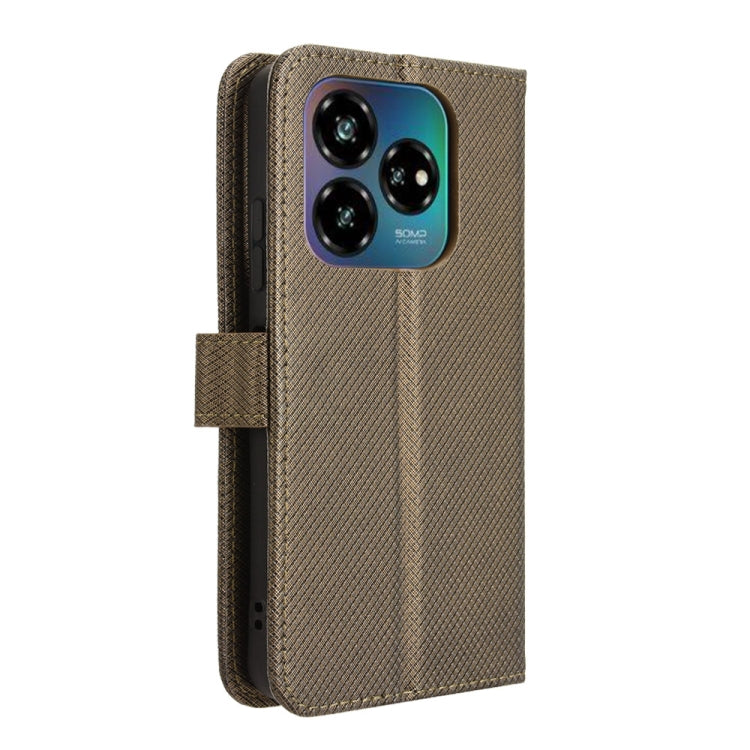 For ZTE Blade V60 Design Diamond Texture Leather Phone Case