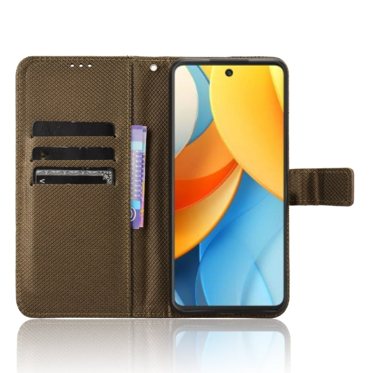 For ZTE Blade V60 Design Diamond Texture Leather Phone Case