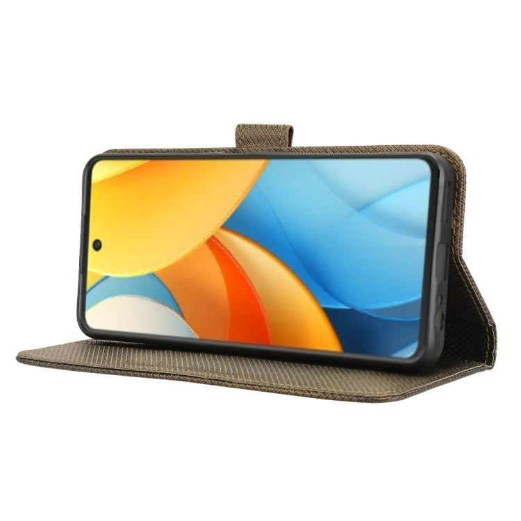 For ZTE Blade V60 Design Diamond Texture Leather Phone Case