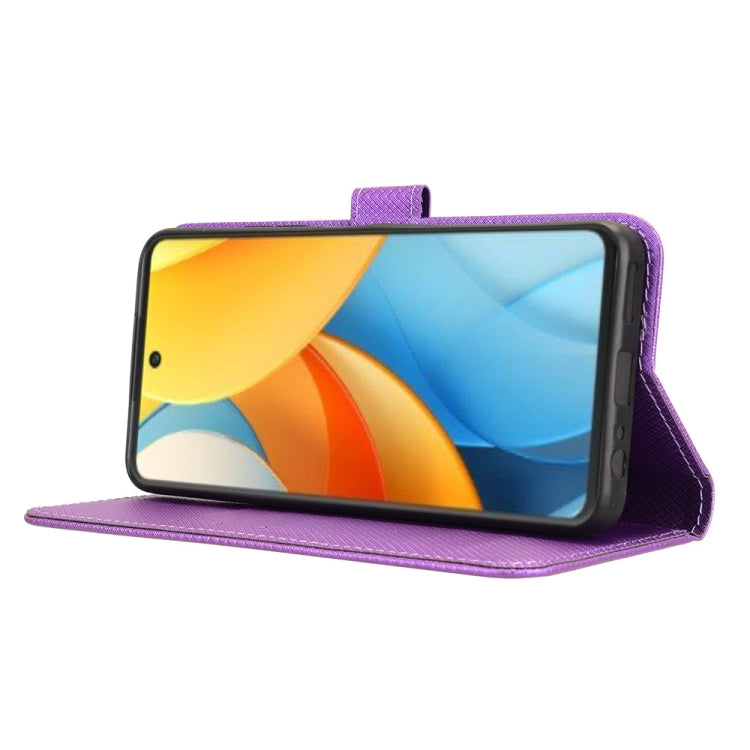 For ZTE Blade V60 Design Diamond Texture Leather Phone Case