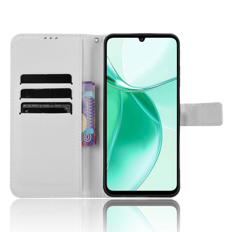 For ZTE Blade A35 Diamond Texture Leather Phone Case
