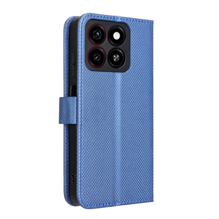For ZTE Blade A35 Diamond Texture Leather Phone Case