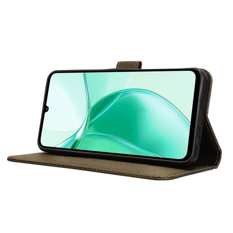 For ZTE Blade A35 Diamond Texture Leather Phone Case